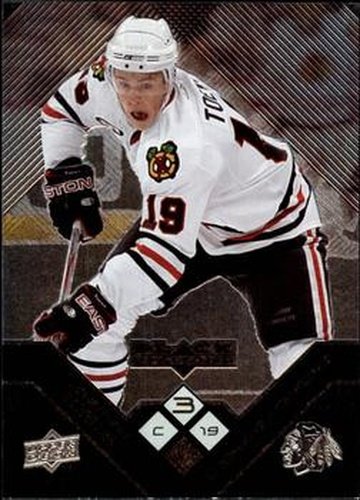 #134 Jonathan Toews - Chicago Blackhawks - 2008-09 Upper Deck Black Diamond Hockey