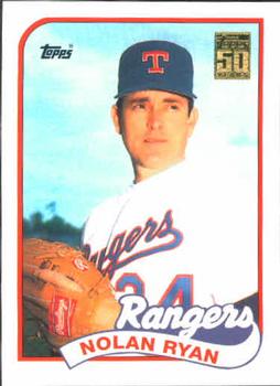 #T134 Nolan Ryan - Texas Rangers - 2001 Topps Traded & Rookies Baseball
