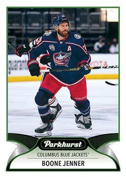 #134 Boone Jenner - Columbus Blue Jackets - 2021-22 Parkhurst Hockey
