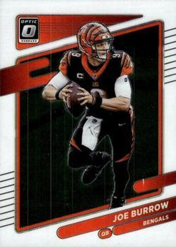 #134 Joe Burrow - Cincinnati Bengals - 2021 Donruss Optic Football