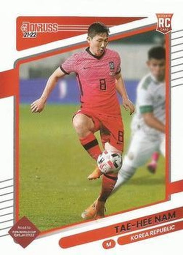 #134 Tae-hee Nam - Korea Republic - 2021-22 Donruss Road to FIFA World Cup Qatar 2022 Soccer
