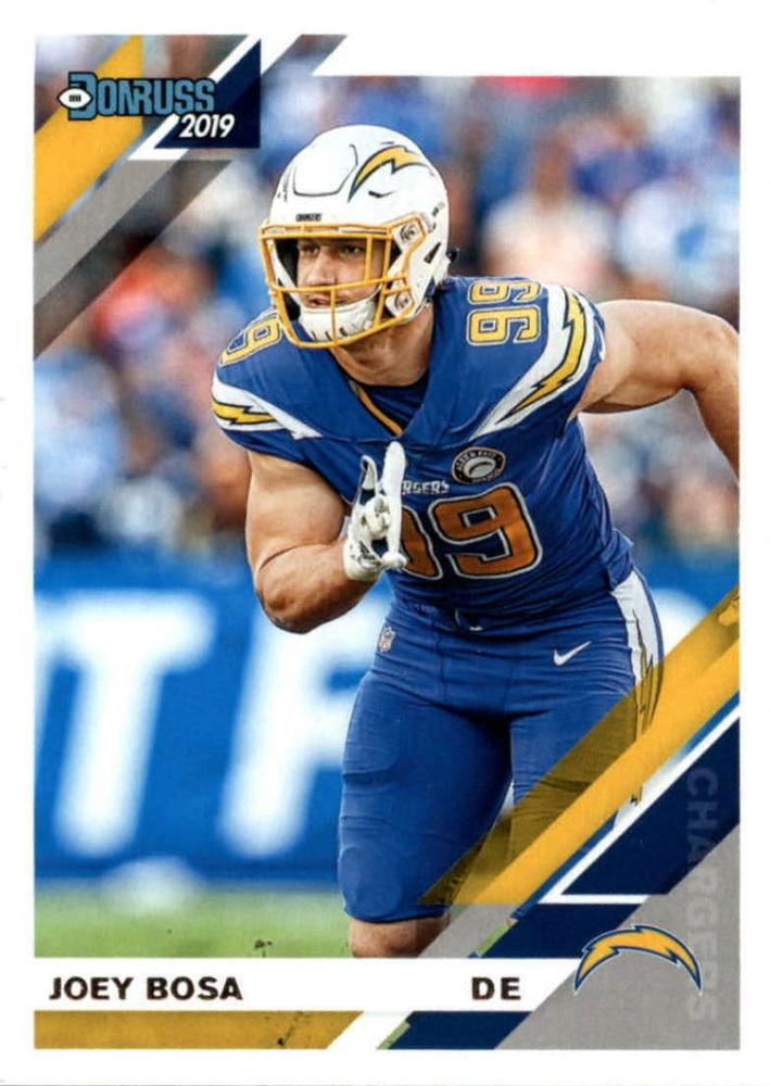#134 Joey Bosa - Los Angeles Chargers - 2019 Donruss Football