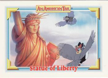 #134 Statue of Liberty - 1991 Impel An American Tail: Fievel Goes West