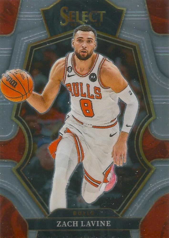 #134 Zach LaVine - Chicago Bulls - 2022-23 Panini Select Basketball