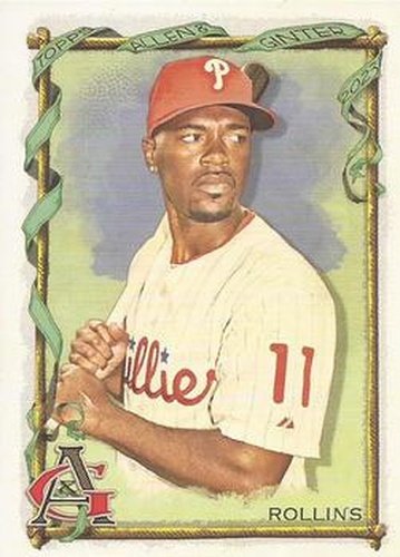#134 Jimmy Rollins - Philadelphia Phillies - 2023 Topps Allen & Ginter Baseball