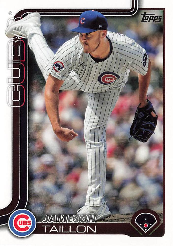 #134 Jameson Taillon - Chicago Cubs - 2025 Topps Baseball