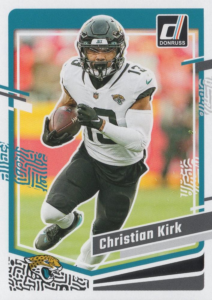 #134 Christian Kirk - Jacksonville Jaguars - 2023 Donruss Football