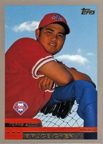 #T134 Bruce Chen - Philadelphia Phillies - 2000 Topps Traded & Rookies Baseball