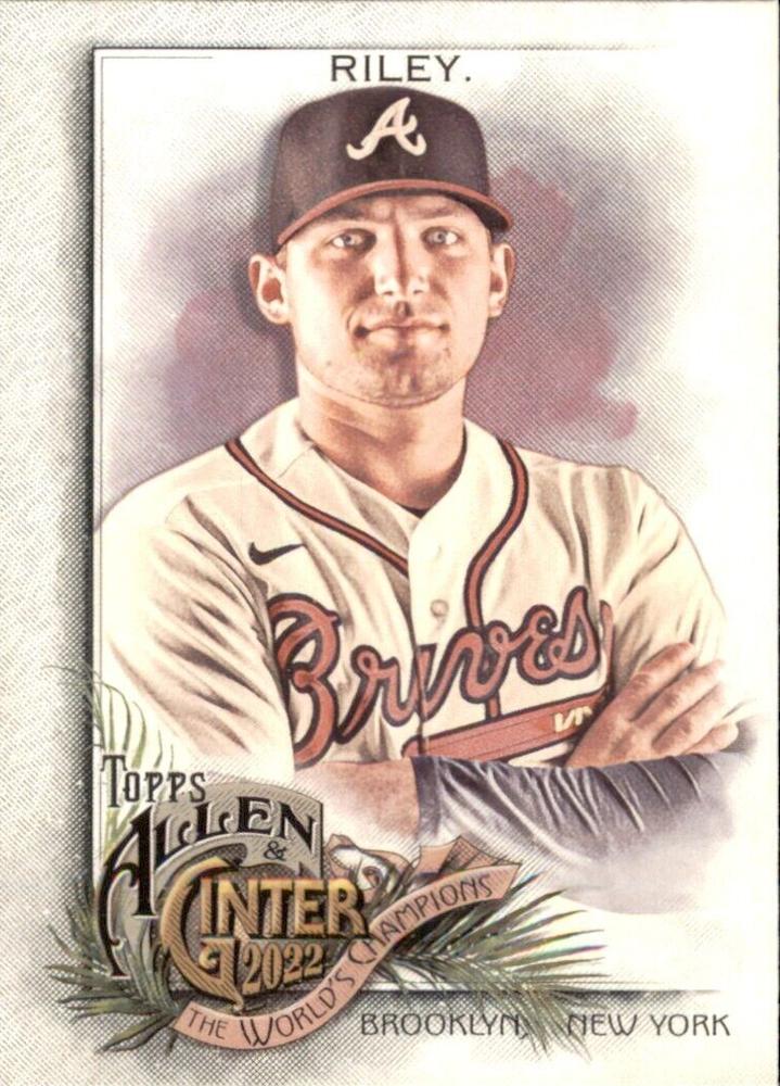 #135 Austin Riley - Atlanta Braves - 2022 Topps Allen & Ginter Baseball