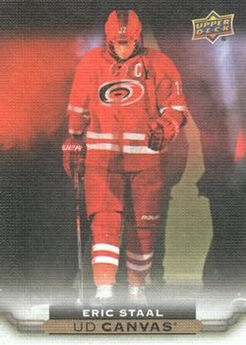 #C135 Eric Staal - Carolina Hurricanes - 2015-16 Upper Deck - UD Canvas Hockey