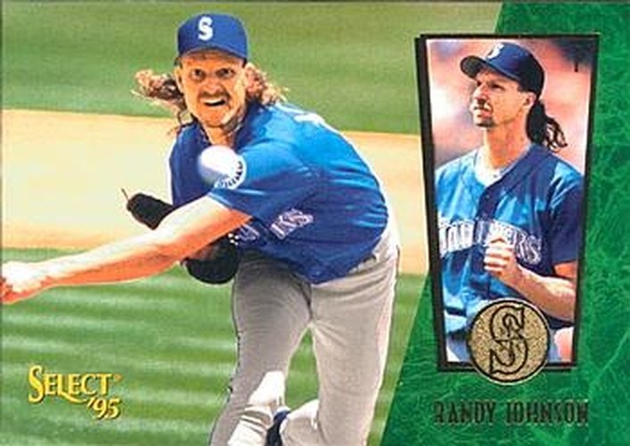 #135 Randy Johnson - Seattle Mariners - 1995 Select Baseball