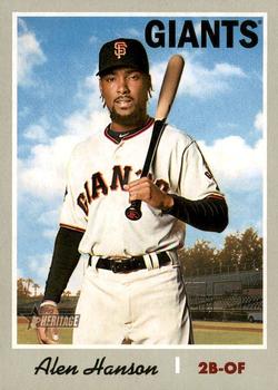 #135 Alen Hanson - Minnesota Twins - 2019 Topps Heritage Baseball
