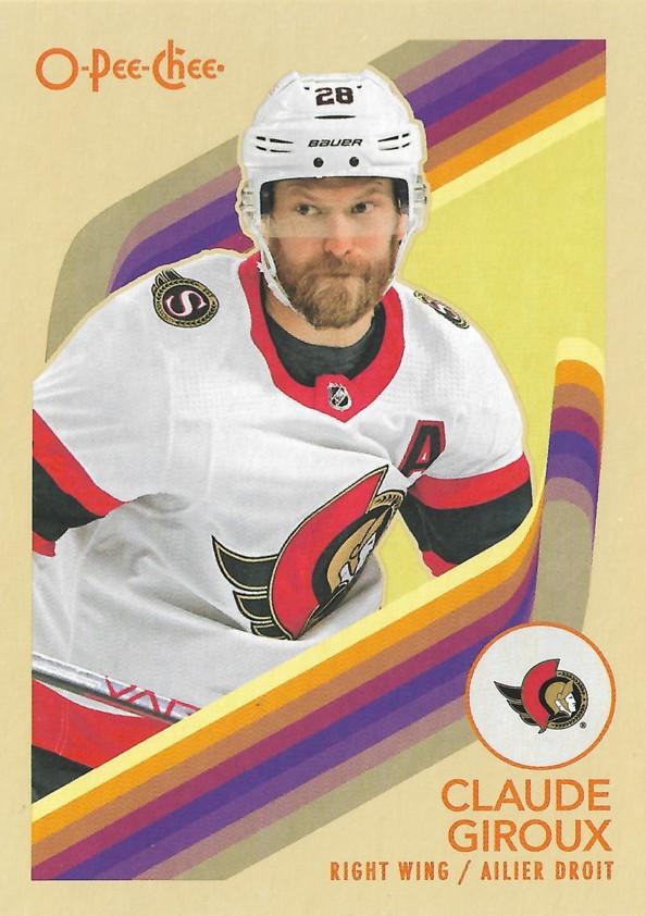 #135 Claude Giroux - Ottawa Senators - 2023-24 O-Pee-Chee - Retro Hockey