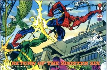 #135 Return of the Sinister Six - 1994 Fleer The Amazing Spider-Man