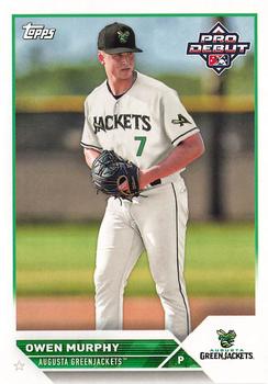 #PD-135 Owen Murphy - Augusta GreenJackets - 2023 Topps Pro Debut Baseball