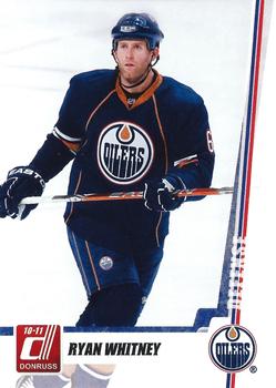 #135 Ryan Whitney - Edmonton Oilers - 2010-11 Donruss Hockey