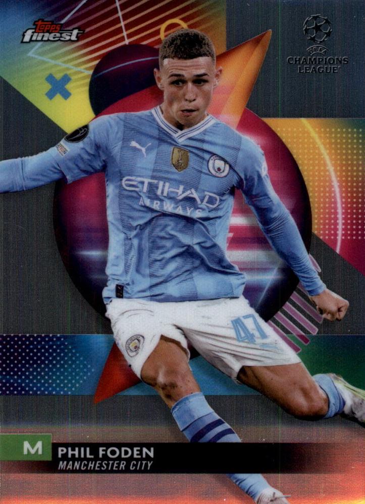 #135 Phil Foden - Manchester City - 2023-24 Finest UEFA Club Competitions Soccer