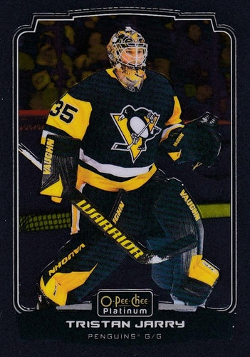 #135 Tristan Jarry - Pittsburgh Penguins - 2022-23 O-Pee-Chee Platinum Hockey