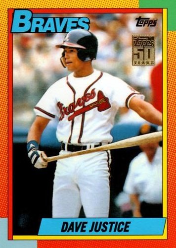 #T135 David Justice - Atlanta Braves - 2001 Topps Traded & Rookies Baseball