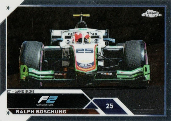 #135 Ralph Boschung - Campos Racing F2 - 2023 Topps Chrome Formula 1 Racing