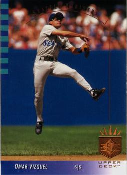 #135 Omar Vizquel - Seattle Mariners - 1993 SP Baseball