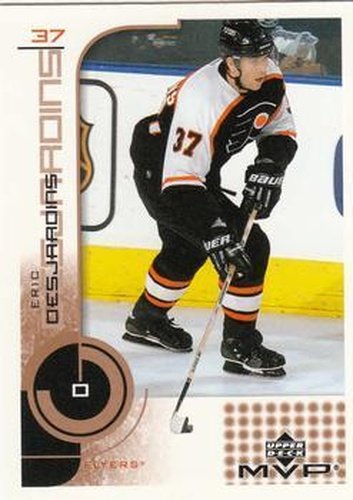 #135 Eric Desjardins - Philadelphia Flyers - 2002-03 Upper Deck MVP Hockey
