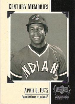 #135 Frank Robinson - Cleveland Indians - 1999 Upper Deck Century Legends Baseball