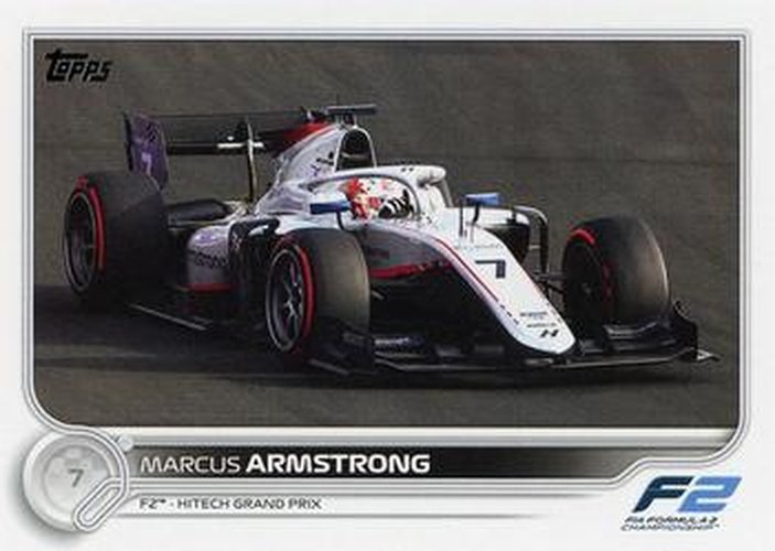 #135 Marcus Armstrong - Hitech Grand Prix - 2022 Topps Formula 1 Racing
