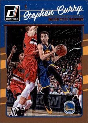 #135 Stephen Curry - Golden State Warriors - 2016-17 Donruss Basketball