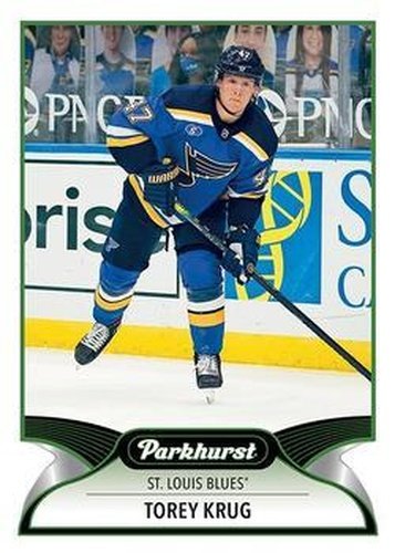 #135 Torey Krug - St. Louis Blues - 2021-22 Parkhurst Hockey