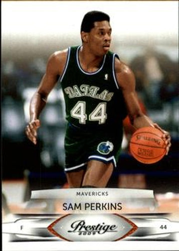 #135 Sam Perkins - Dallas Mavericks - 2009-10 Panini Prestige Basketball