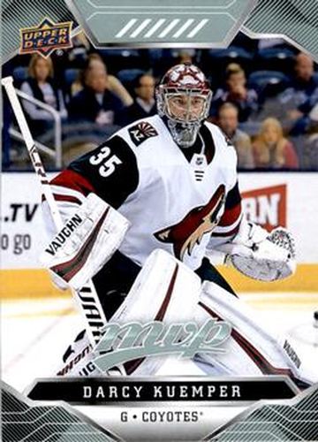 #135 Darcy Kuemper - Arizona Coyotes - 2019-20 Upper Deck MVP Hockey
