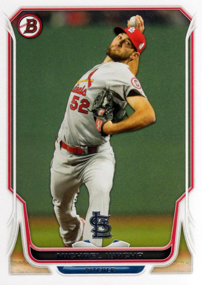 #135 Michael Wacha - St. Louis Cardinals - 2014 Bowman Baseball