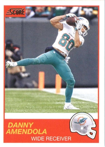 #135 Danny Amendola - Miami Dolphins - 2019 Score Football
