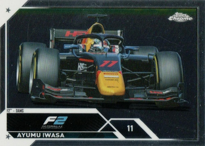 #136 Ayumu Iwasa - Dams F2 - 2023 Topps Chrome Formula 1 Racing