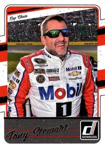 #136 Tony Stewart - Stewart-Haas Racing - 2017 Donruss Racing