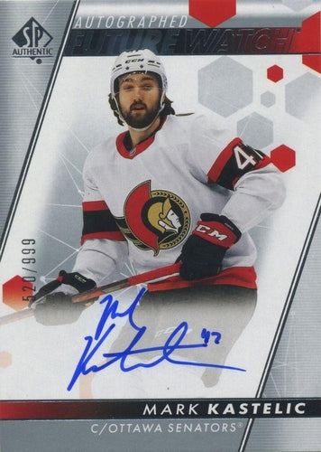#136 Mark Kastelic - Ottawa Senators - 2022-23 SP Authentic Hockey