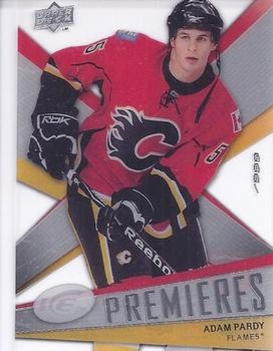#136 Adam Pardy - Calgary Flames - 2008-09 Upper Deck Ice Hockey