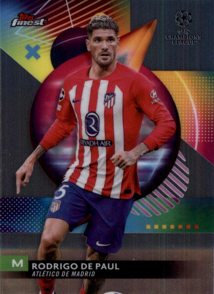 #136 Rodrigo de Paul - Atletico Madrid - 2023-24 Finest UEFA Club Competitions Soccer
