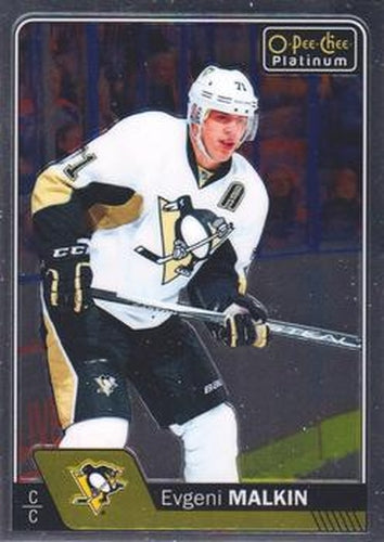 #136 Evgeni Malkin - Pittsburgh Penguins - 2016-17 O-Pee-Chee Platinum Hockey
