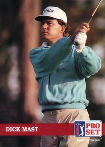 #136 Dick Mast - 1992 Pro Set PGA Tour Golf