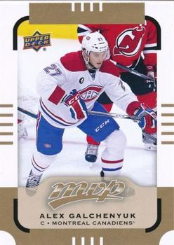#136 Alex Galchenyuk - Montreal Canadiens - 2015-16 Upper Deck MVP Hockey