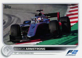#136 Marcus Armstrong - Hitech Grand Prix - 2022 Topps Formula 1 Racing