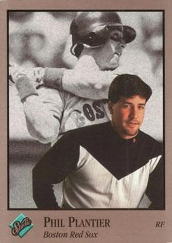#136 Phil Plantier - Boston Red Sox - 1992 Studio Baseball