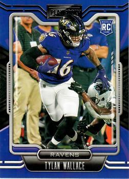 #136 Tylan Wallace - Baltimore Ravens - 2021 Panini Playbook Football