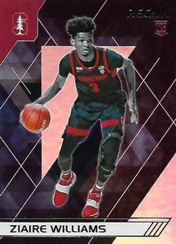#136 Ziaire Williams - Stanford Cardinal - 2021 Panini Chronicles Draft Picks Basketball