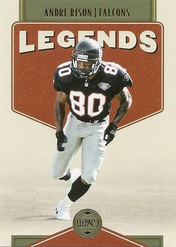 #136 Andre Rison - Atlanta Falcons - 2022 Panini Legacy Football
