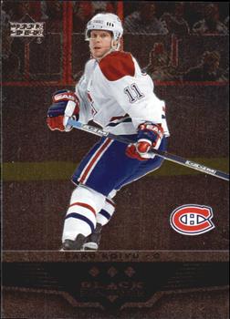 #136 Saku Koivu - Montreal Canadiens - 2005-06 Upper Deck Black Diamond Hockey
