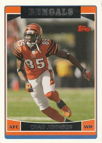 #136 Chad Johnson - Cincinnati Bengals - 2006 Topps Football