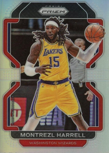 #137 Montrezl Harrell - Washington Wizards - 2021-22 Panini Prizm - Silver Basketball